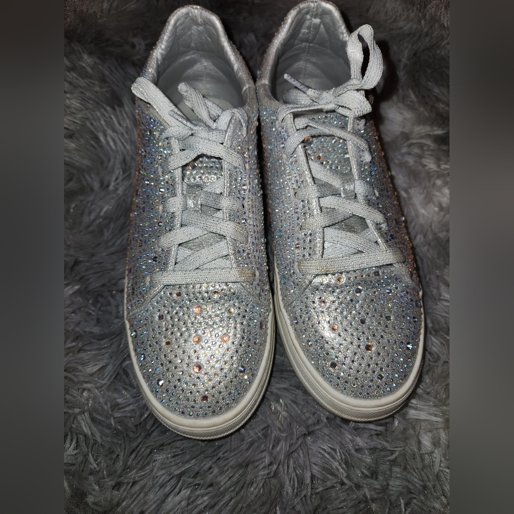 Girls sparkly shoes